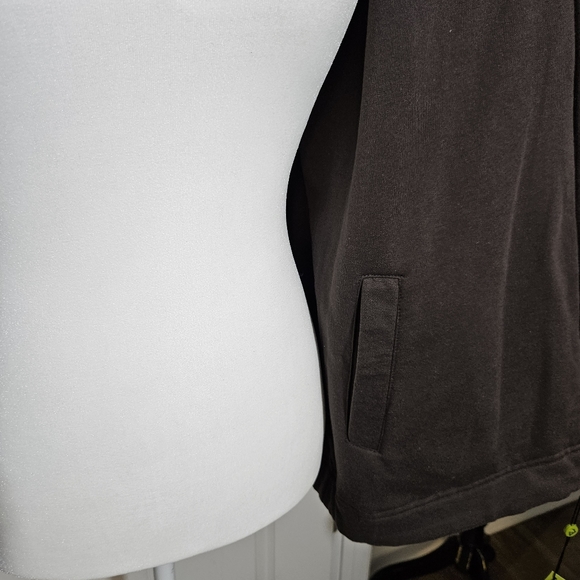 EVERLAST Womens Reversable Zip Up Hooded Jacket, Brown Sz L NWT - Picture 9 of 13